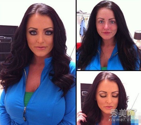 美国女演员不化妆的恐怖