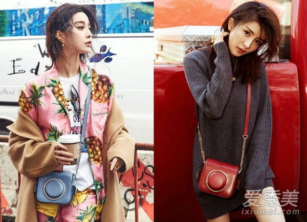 女神的迷你相机包一只手也落到了范冰冰和杨幂的身上