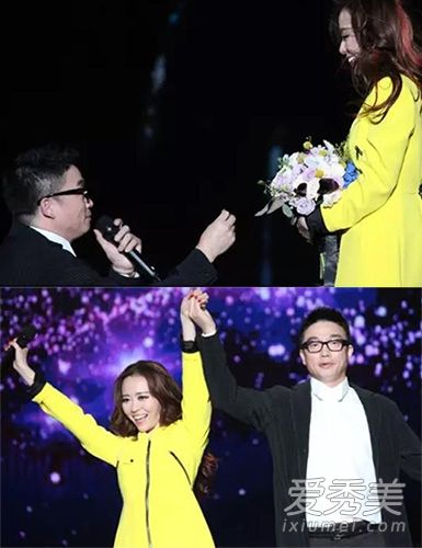 图为张靓颖10年“变脸史”的脸型缩小了一圈。