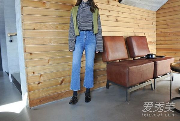 选择合适的牛仔裤来搭配完美的身材比例