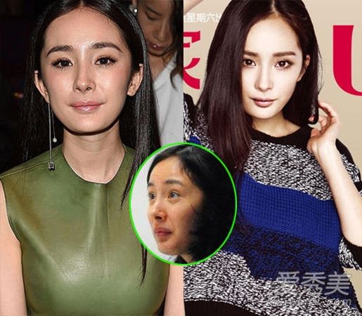 历史上最完整的女演员PS对比图整容手术前后根本算不了什么！