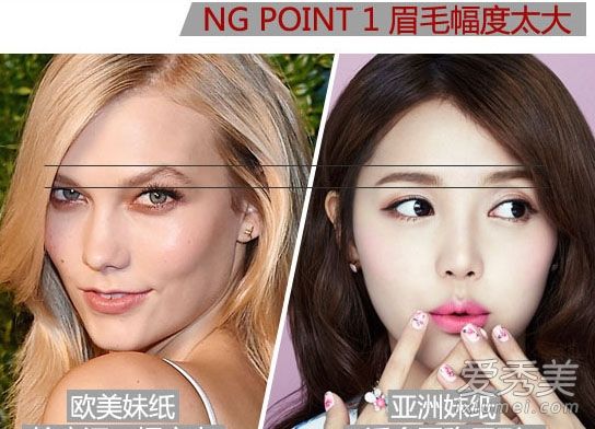 眉毛总是画不好8个需要改正的错误