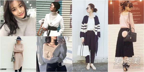 实用的针织建议穿上并重叠n次。没问题