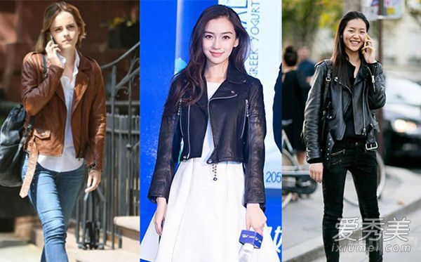 穿合适的衣服，你穿皮革会很帅。