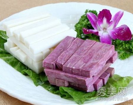 夏末，美容食谱“三个红薯”排毒养颜。