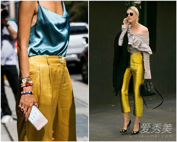 缎面配饰是如此华丽和耀眼，你只需要一点点