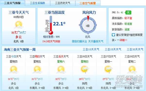2017年4月三亚会穿什么?三亚四月热吗?