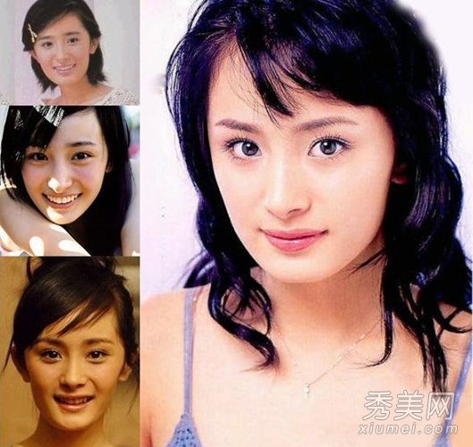 女演员长得越长，越漂亮。整形手术或者出生时就有照片证明。