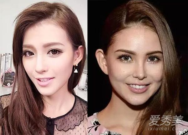 化妆教程:昆凌混血儿化妆画的真实演示(照片)