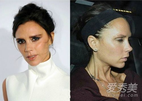 如果你没有很好地卸妆，你会情不自禁地显示出所有的老明星都无法逃脱魔法。