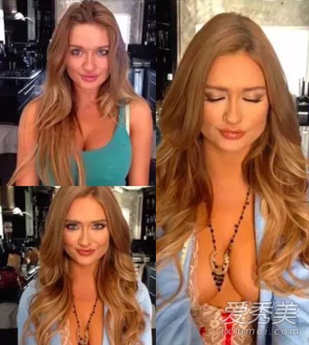 化妆前后对比:18位影音女性心碎了!