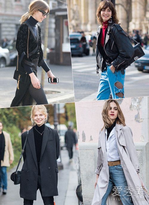 它是让你保持温暖和美丽的高领衬衫。