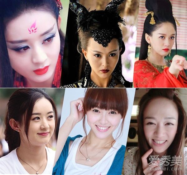 “化妆”是女演员演技不够好的唯一原因。