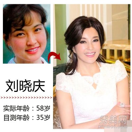 刘晓庆VS“雪阿姨”7顶级老女神维护技巧