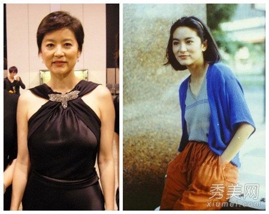 报道王灏儿整形手术失败的老女神的过去与现在的比较