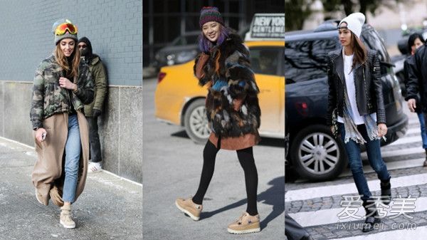出门不怕寒风吹欧美女孩最喜欢的羊毛帽。