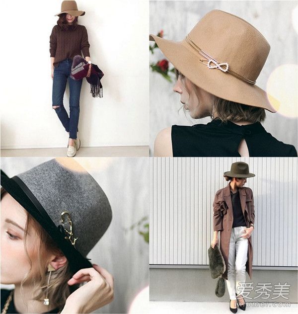 在早春，日本和韩国女孩喜欢戴配饰、发饰和帽子