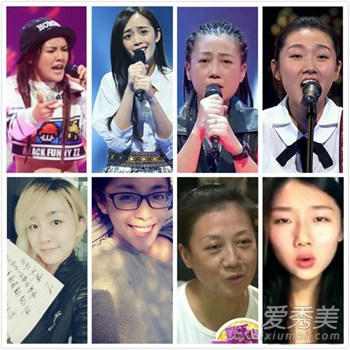 陈梓童·张惠春的“好声音4”美容卸妆恐怖