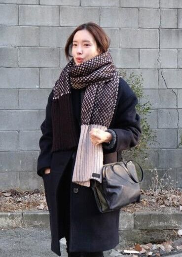 韩牛冬季4款围巾保暖时尚