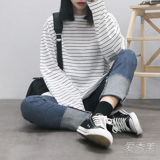 每个人的鞋柜都有一双!帆布鞋每天都穿。