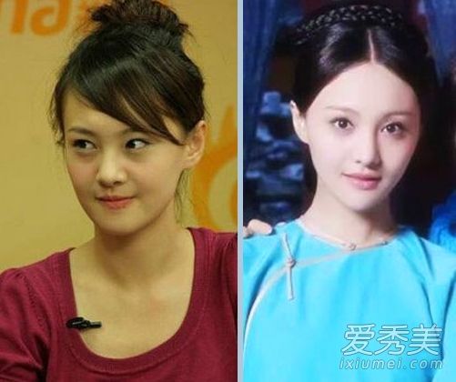 下巴垫+磨腮+剥皮是中外女演员最喜欢的化妆品