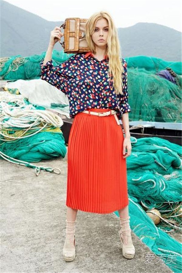 雪纺裙子和鞋子如何搭配?这和鞋子很配。