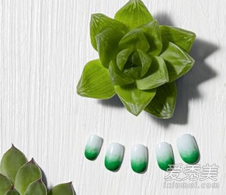 辣木美甲:6款新鲜绿色美甲热卖推荐