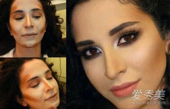 图形亮点3薄面妆将学习的技巧