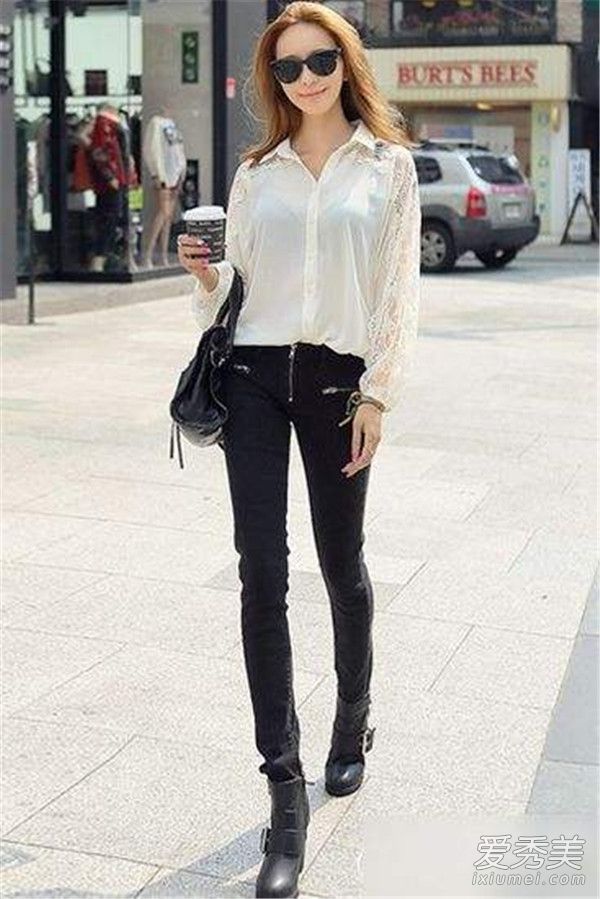 雪纺衬衫配什么裤子？雪纺衬衫在第二秒钟长出长腿