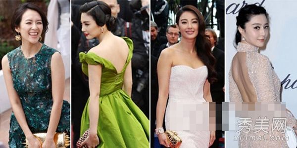 中国女演员戛纳化妆“红黑名单”3美国4丑陋2路人