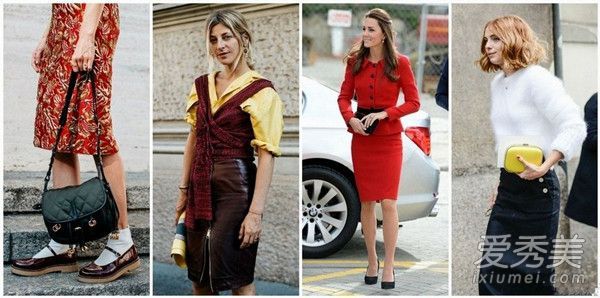 时尚百搭的铅笔裙四种搭配充满女人味