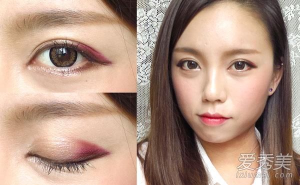 七夕约会妆:性感桃花妆