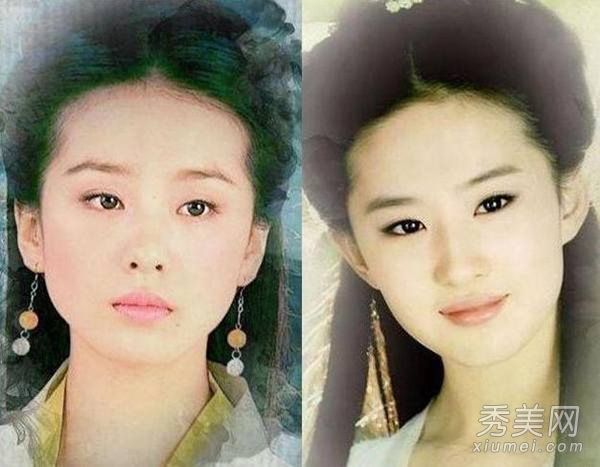 刘亦菲和刘诗诗在这部“整容手术”剧中是无法区分的