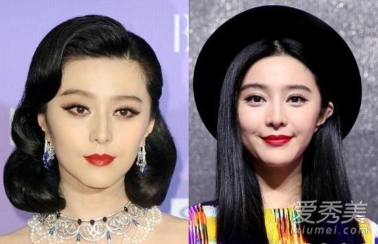 范冰冰，刘亦菲，妮妮女演员化妆太多
