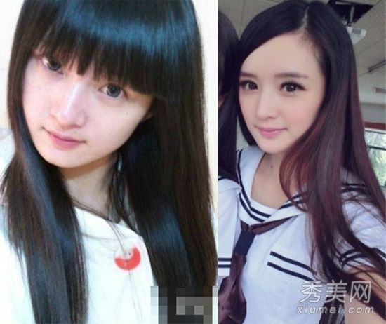 “小杨蜜”陈丹婷整容前的照片被批评