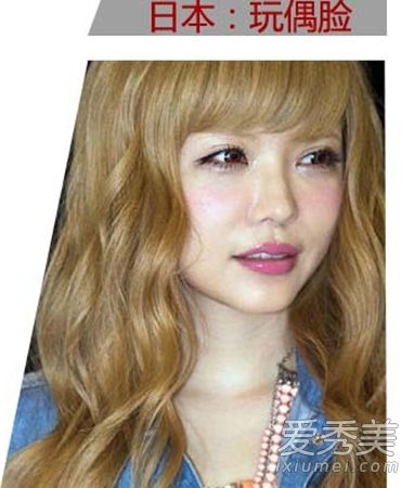 日本娃娃脸+韩国无妆化妆技术?