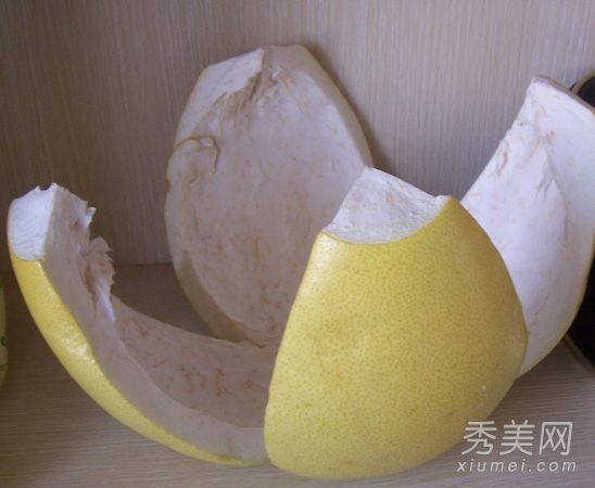 柚子皮美容功效DIY饮料+沐浴美容