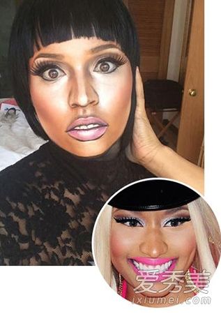 最高级别的化妆:一个人72张脸