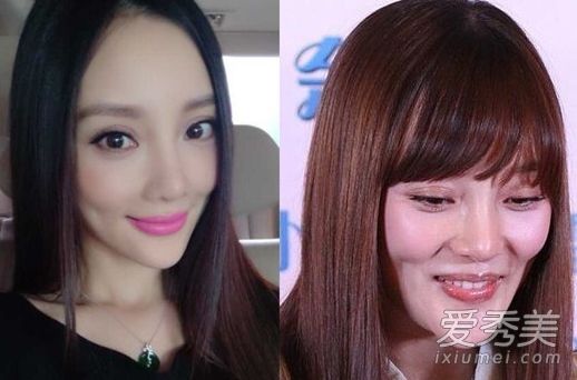 娜娜杨李蜜冰冰的“大妈脸”不化妆出门太吓人了！