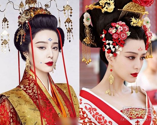 杨贵妃VS武媚娘范冰冰两出同妆