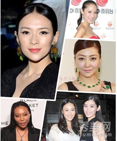 林志玲笔下的章子怡女神皮肤油腻，不化妆，也不肥胖。