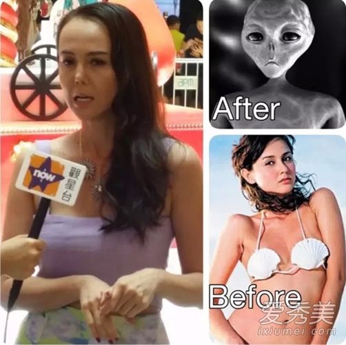 哪个香港明星整容失败了？韩亚·军汀修女的“ET”
