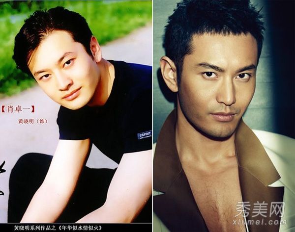 娱乐圈的男明星黄晓明、郭敬明对整容并不感冒。