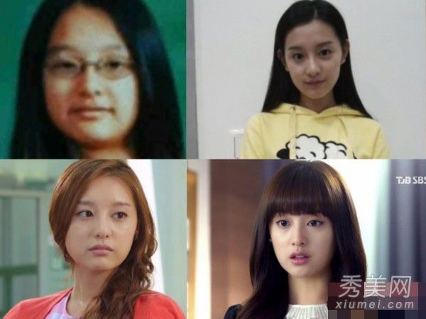 25位热门韩剧女主角减肥+整容