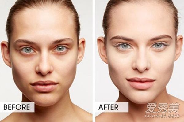 化妆技巧:用白色眼线遮盖黑眼圈