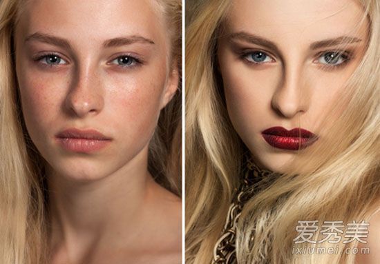 保持素颜每天坚持两个原则。