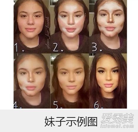 瘦脸化妆师高亮阴影怎么玩!