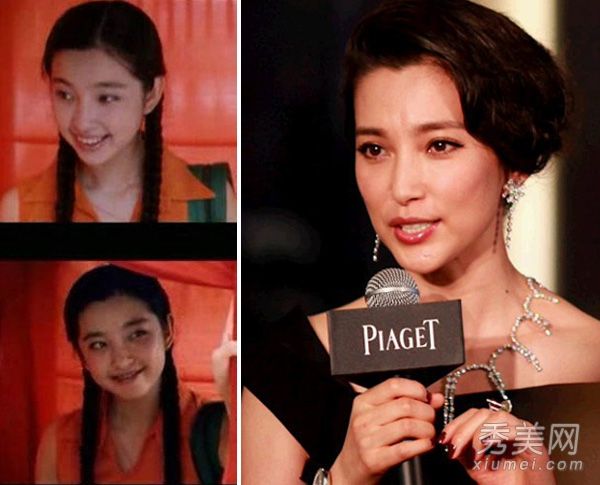 女明星的第一部电影和电视处女作:10年来,小胖女孩的脸发生了戏剧性的变化