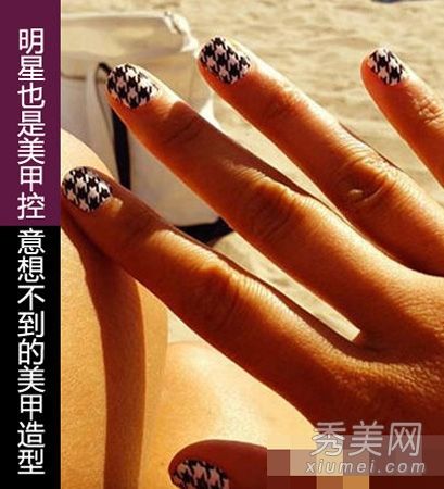 明星美甲图片时尚美甲拒绝单调