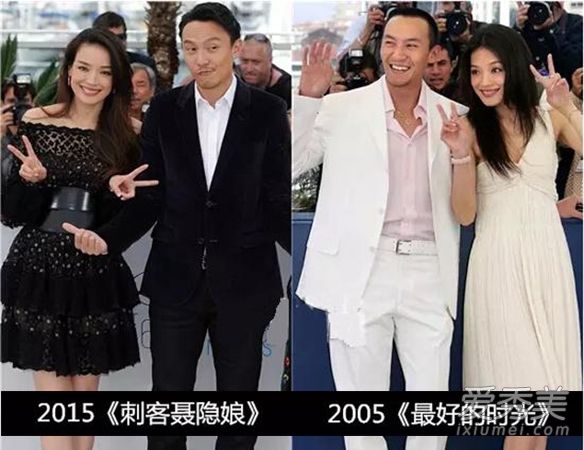 十年前VS十年后,舒淇的妆永远不会变。